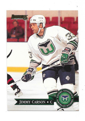 1995-96 Donruss #359 Jimmy Carson Hartford Whalers