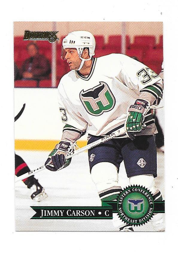 1995-96 Donruss #359 Jimmy Carson Hartford Whalers