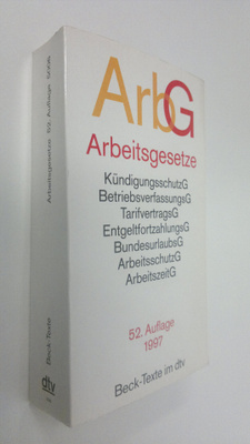 Reinhard Richardi : Arbeitsgesetze