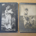 neljä vintage taidekorttia 1900-luku alku - pikkukuva 3