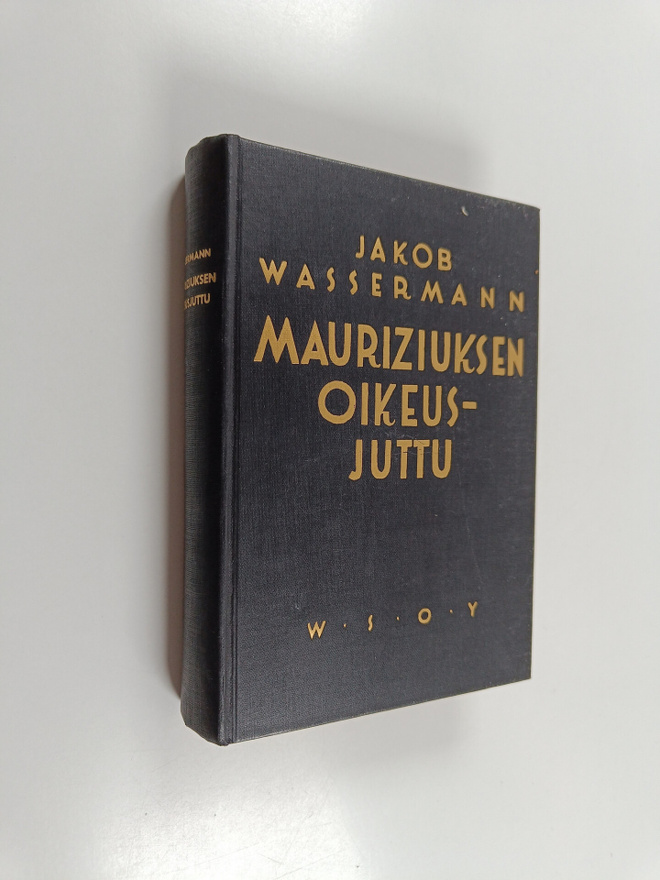 Jakob Wassermann : Mauriziuksen oikeusjuttu