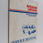Nissan Urvan model E24 series supplement-I - Service manual - pikkukuva 1