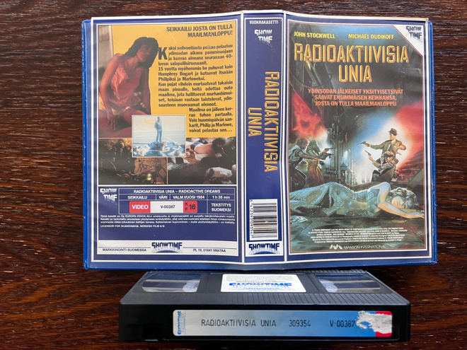 Radioaktiivisia unia (1984) VHS fix