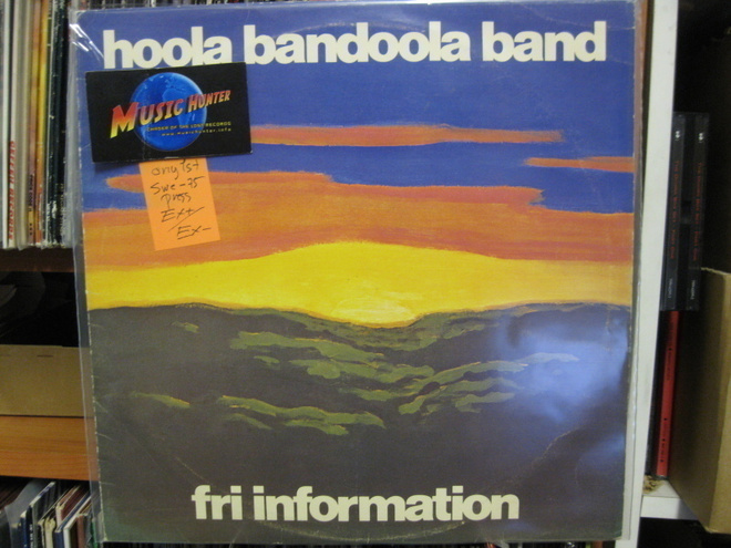 HOOLA BANDOOLA BAND - FRI INFORMATION EX+/EX- LP