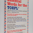 Steven J. Matthiesen : Essential Words for the TOEFL - pikkukuva 1