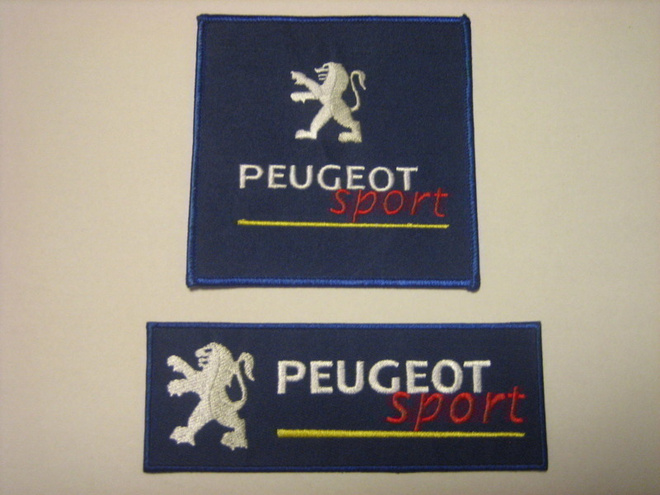 KANGASMERKKI 5 C : Peugeot Sport (2 kpl)