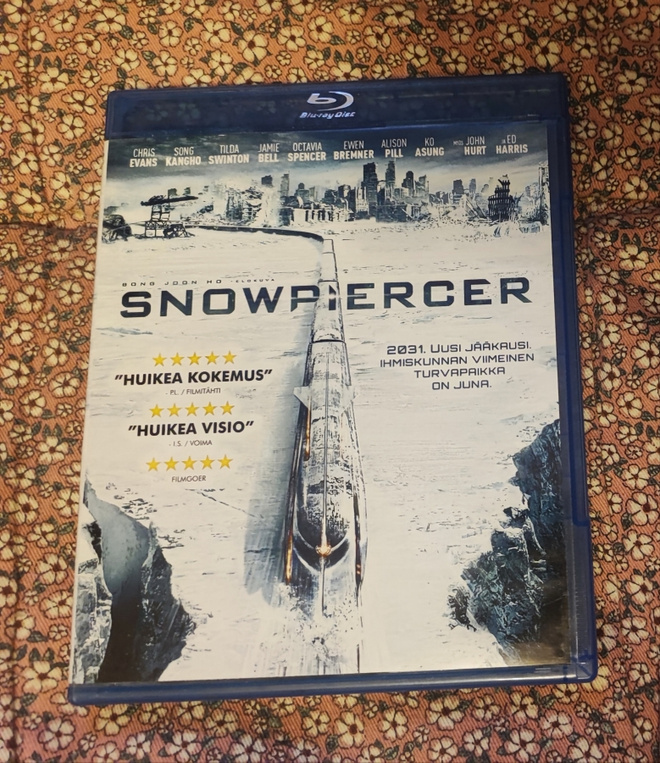 Snowpiercer UUSI BLU-RAY Bong Joon Ho