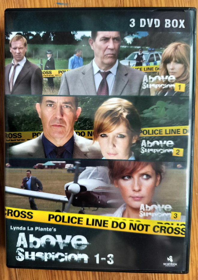 Lynda La Plante: Above Suspicion (BOKSI, 3DVD)