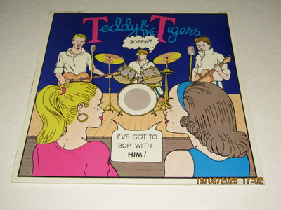 *LP* TEDDY & THE TIGERS Boppin'!