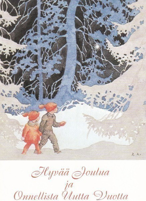 RUDOLF KOIVU - LAPSET KÄVELEE METSÄSSÄ - 2
