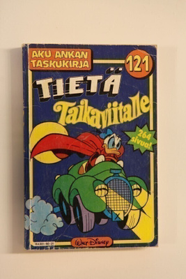 Aku Ankan taskukirja 121 Tietä Taikaviitalle 1. painos