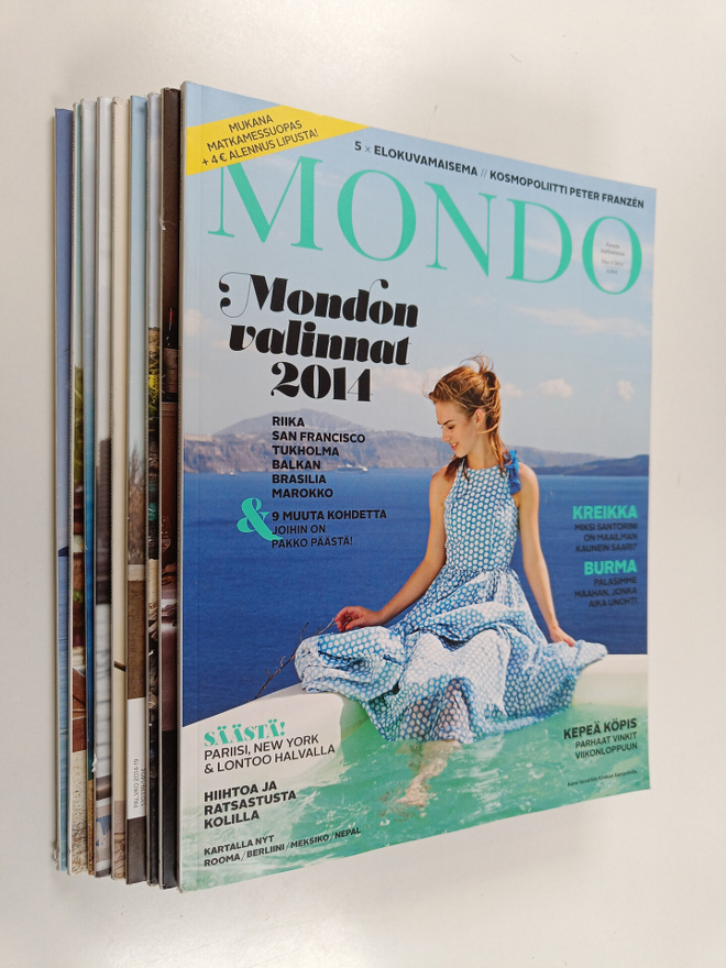 Mondo vuosikerta 2014 (1-12, puuttuu 6-7 ja 12)