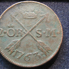 2 öre 1763 SM. Adolf Frederik . Ruotsi-Sweden - pikkukuva 1