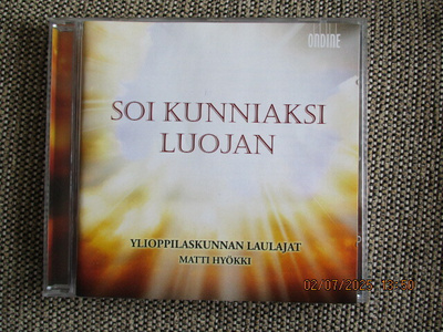 SOI KUNNIAKSI LUOJAN (CD) YLIOPPILASKUNNAN LAULAJAT