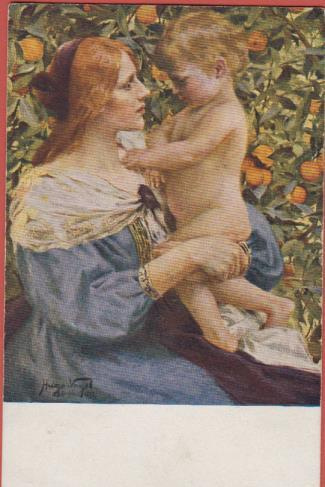 Hugo Vogel Äiti ja lapsi - kulk v 1924