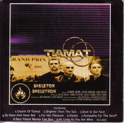 Tiamat - Skeleton Skeletron (CD) NEAR MINT!!