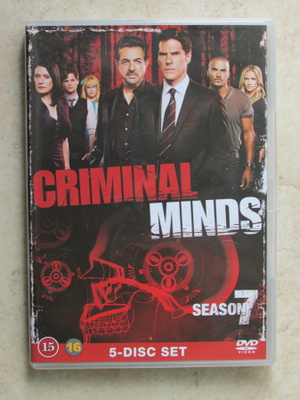 Criminal Minds, kausi 7, 5 x DVD.