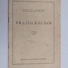 Matti Jurva : Valiolauluja - pikkukuva 1