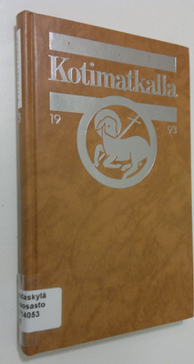 Aimo Kymäläinen : Kotimatkalla 1993