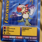 Digimon Floramon Bo-81 1999 card - pikkukuva 1