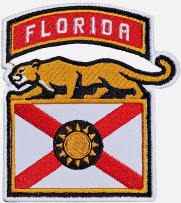 NHL - Florida Panthers - taakse - kangasmerkki / hihamerkki