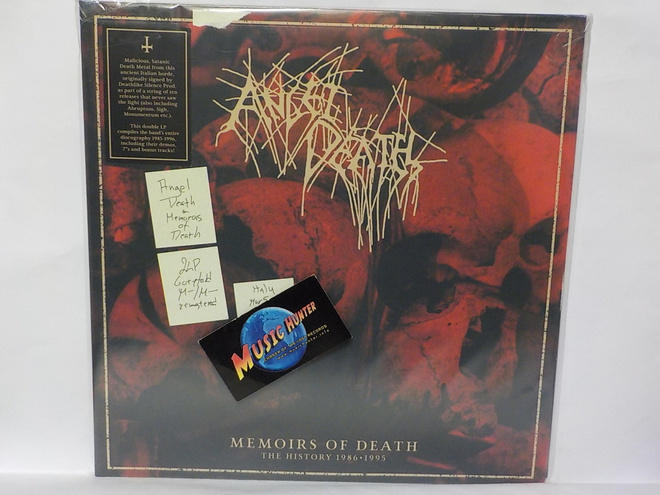 ANGEL DEATH - MEMOIRS OF DEATH M-/M- 2LP