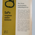 Rex Stout : Kuoleman käsikirjoitus - pikkukuva 2