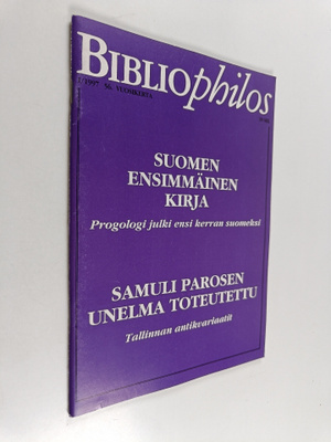 Bibliophilos 1/1997