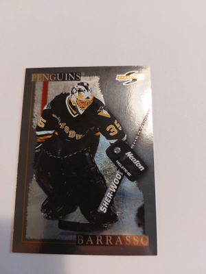 1995-96 Score Black Ice #152 Tom Barrasso