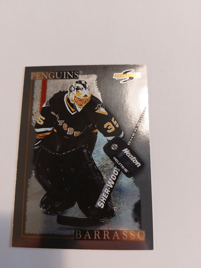 1995-96 Score Black Ice #152 Tom Barrasso