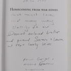 Georges Hourani : Homecoming from War Zones (signeerattu,... - pikkukuva 3