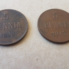 2 x  viisi penniä 1899 1917 - pikkukuva 1