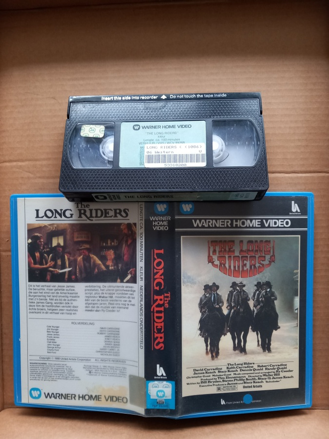 Long rider svintage DU vuokrakassu [VHS]