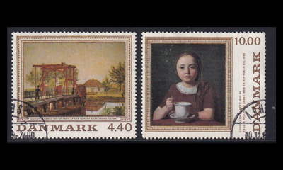 Tanska 961-2 o Tanskalaista maalaustaidetta (1989)