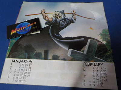 IRON MAIDEN SEINÄKALETERI VUODELTA 1991