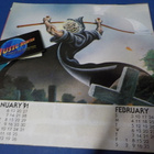 IRON MAIDEN SEINÄKALETERI VUODELTA 1991 - pikkukuva 1