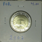 2007 Portugal 2 euro Aihe : Rooman sopimus kulkematon - pikkukuva 1
