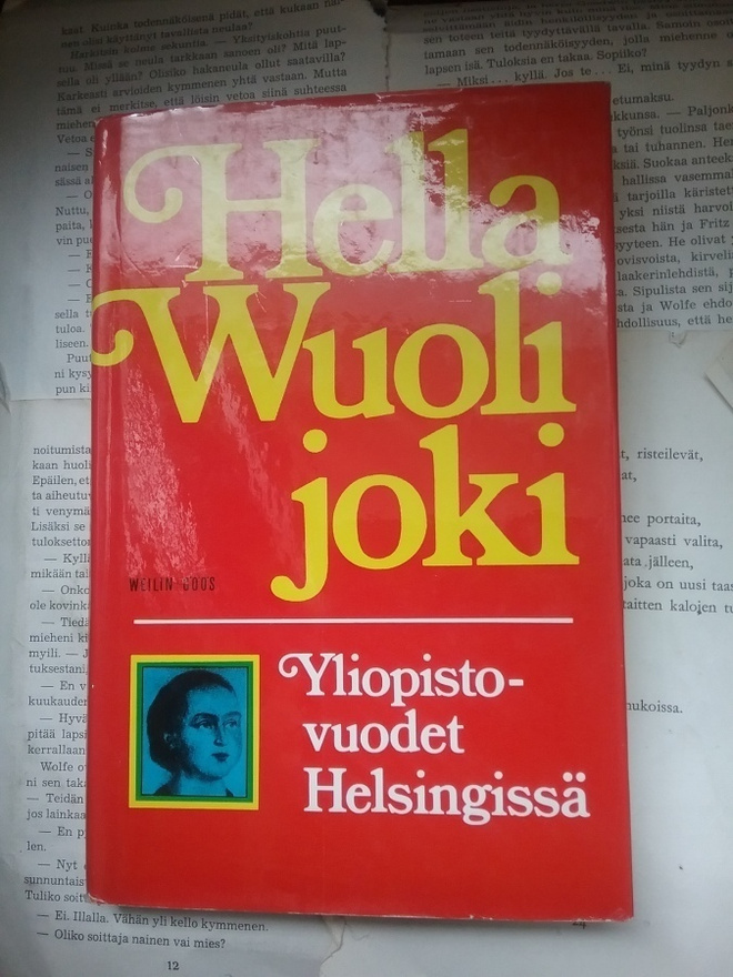 Hella Wuolijoki - Yliopistovuodet Helsingissä (sid.)