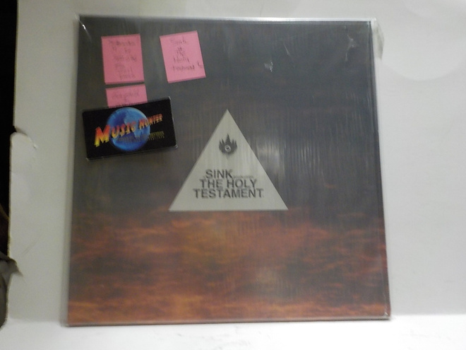 SINK - THE HOLY TESTAMENT 1 M/M SUOMI 2011 LP