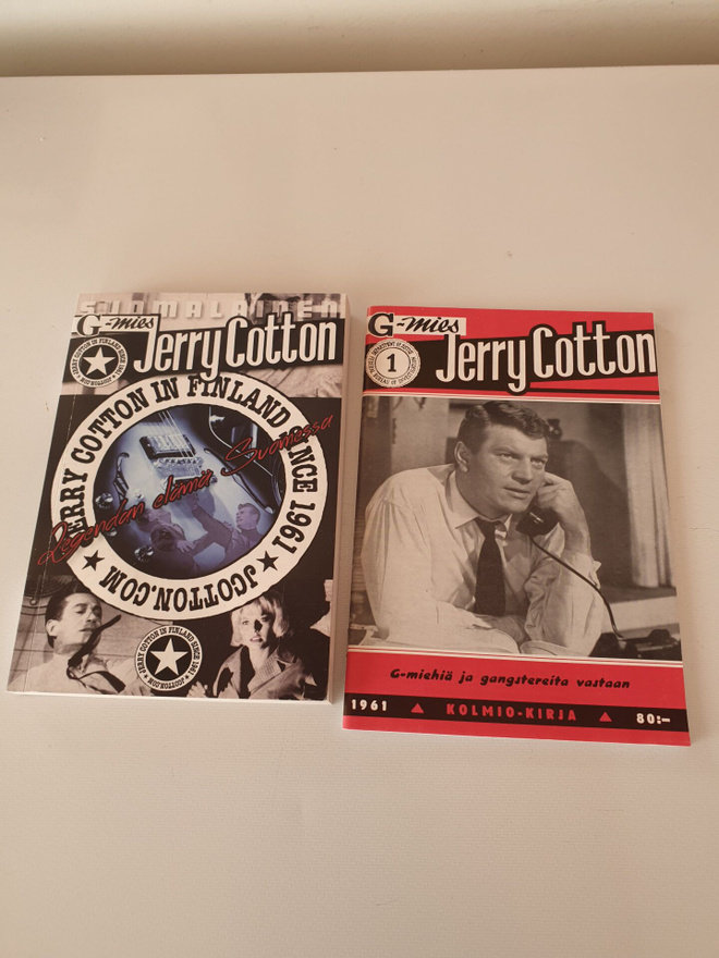 Jerry Cotton 1/1961 näköispainos ym.