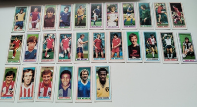 1981 Topps Jalkapallokortit 28 kpl