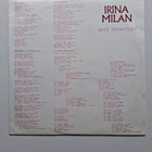 Irina Milan: Mitä tapahtuu! LP 1979 - pikkukuva 3