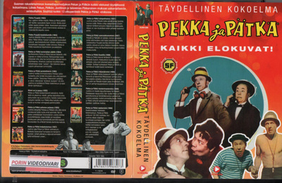 pekka ja pätkä kaikki elokuvat (64 470) k -FI- DVD digiback,