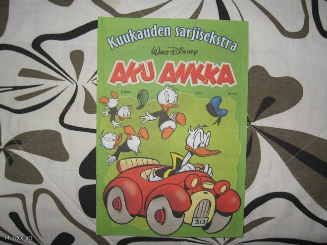 Aku Ankka 2004 N:o 64 Kuukauden sarjisekstra