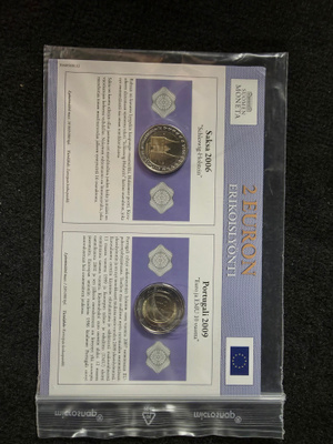 Suomen Moneta 2 euron erikoislyönti: Saksa 2006 & Portugali