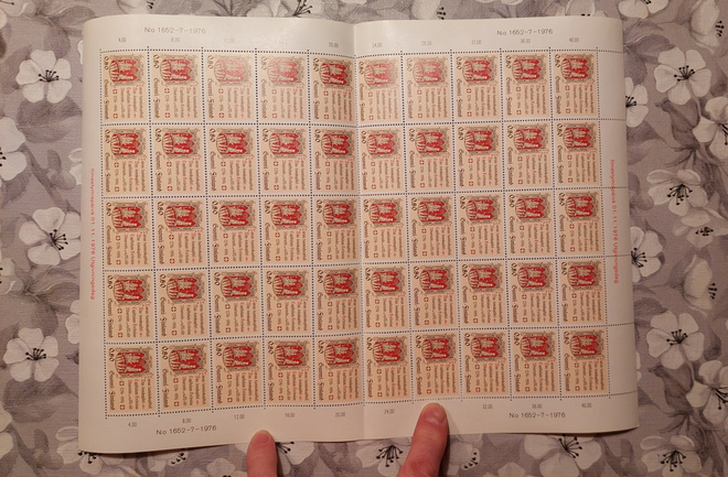 1976 Turun tuomiokapituli 700 vuotta arkki **