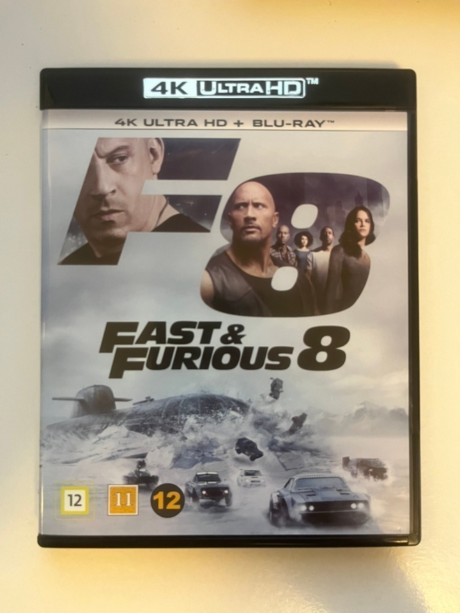Fast & Furious 8 (4K Ultra HD + Blu-ray) (2017)