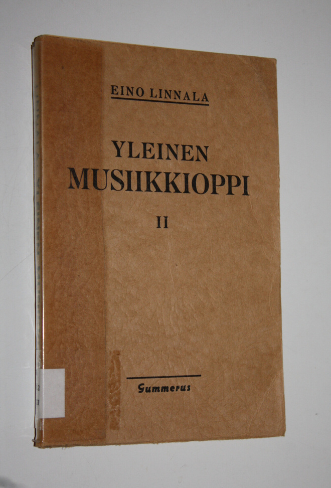 Eino Linnala : Yleinen musiikkioppi 2