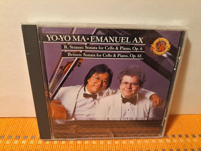 Strauss/Britten:Sonatas-Yo-Yo Ma,Emanuel Ax CD