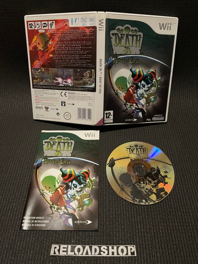 DEATH Jr. Root of Evil Wii - CiB